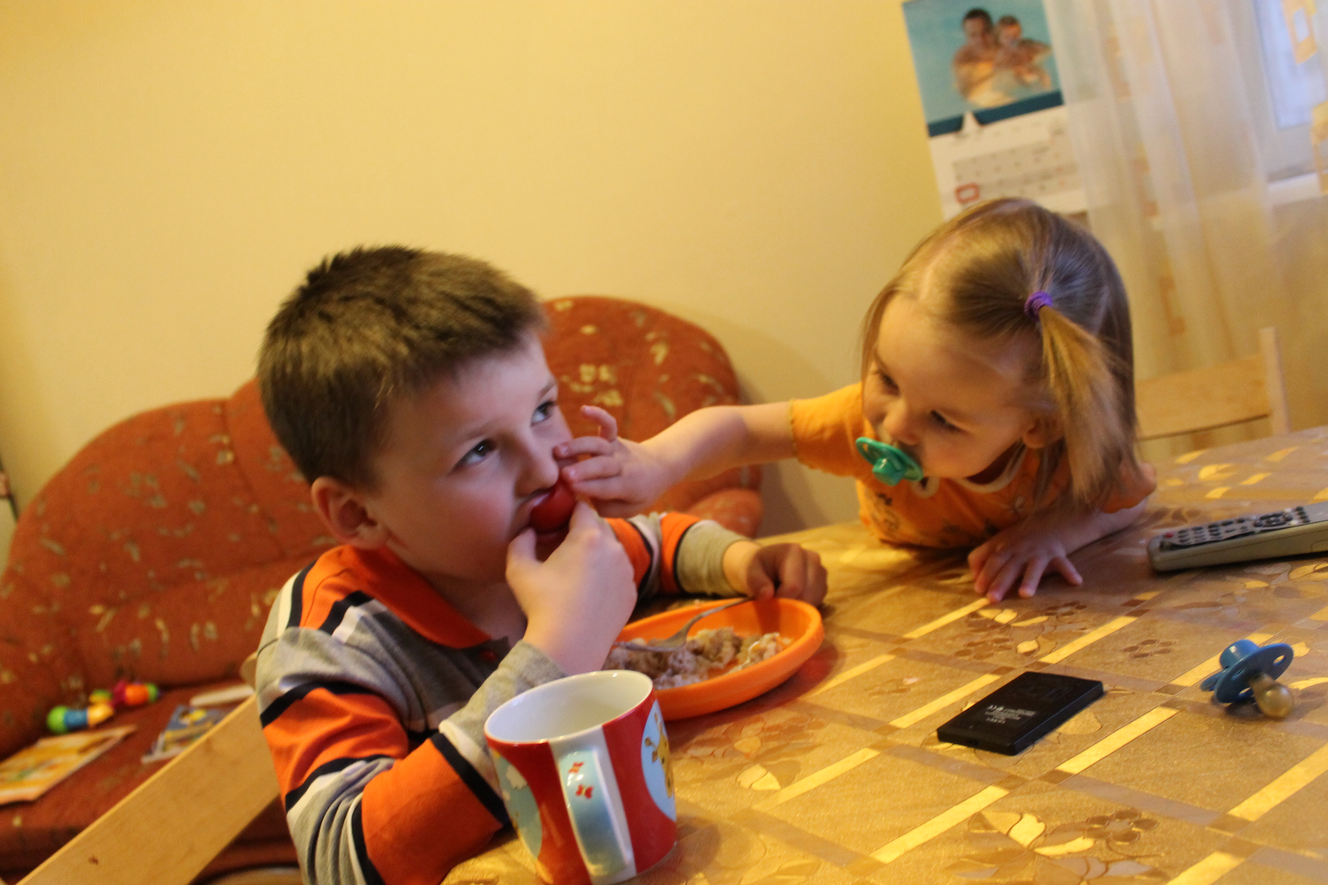 Голодное детство аллергодеток...