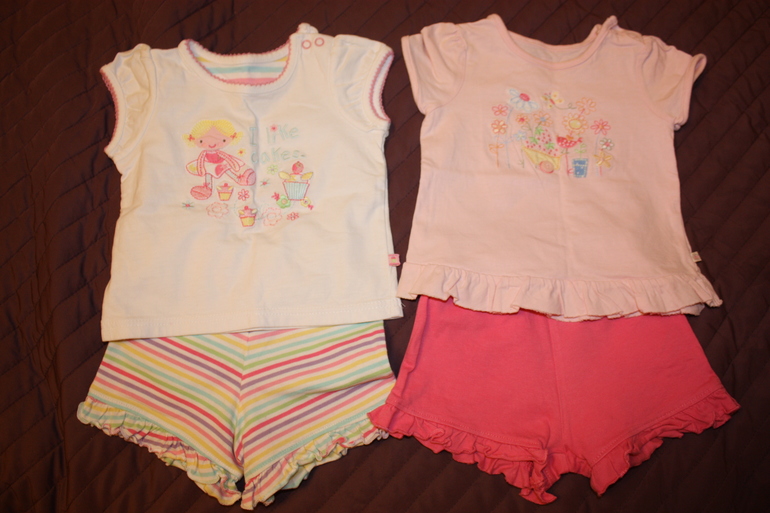 Распродажа! Лето! Для девочки от 3 до 12 месяцев!(новое и бу)