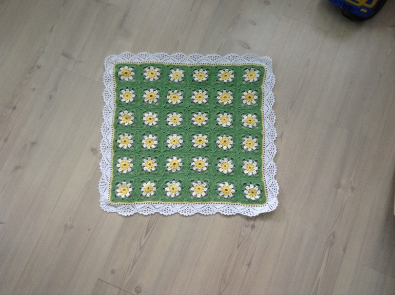 Небольшой пледик в автолюльку