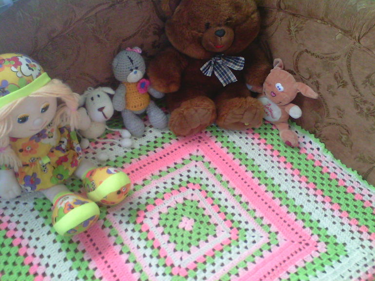 Весенний плед