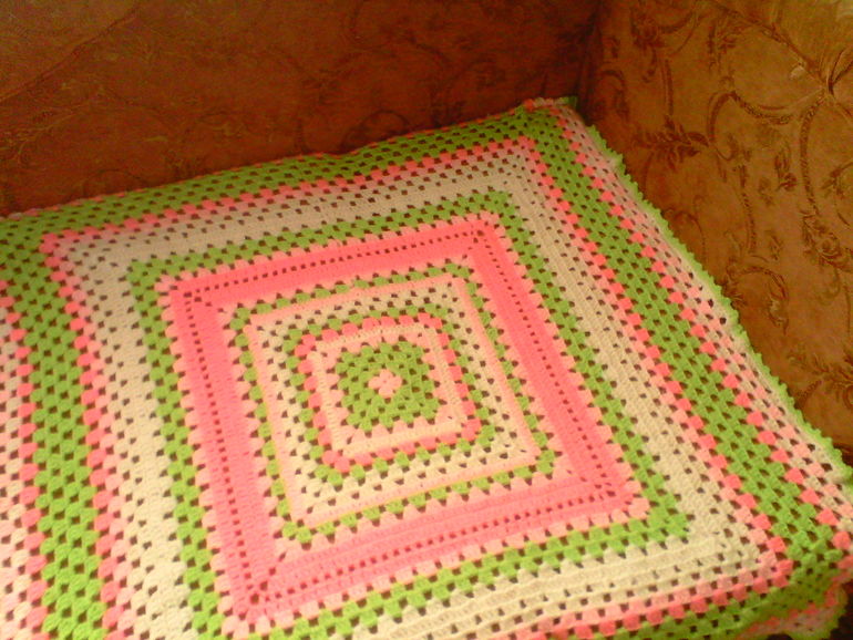 Весенний плед