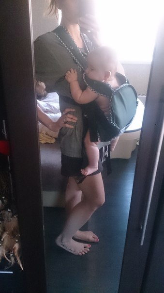 Слинг с кольцами и рюкзак - кенгуру