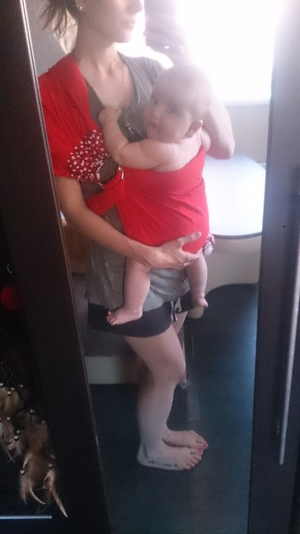 Слинг с кольцами и рюкзак - кенгуру