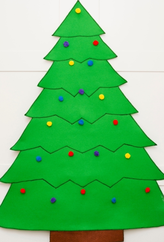 Буквы, игрушки, елки и другое