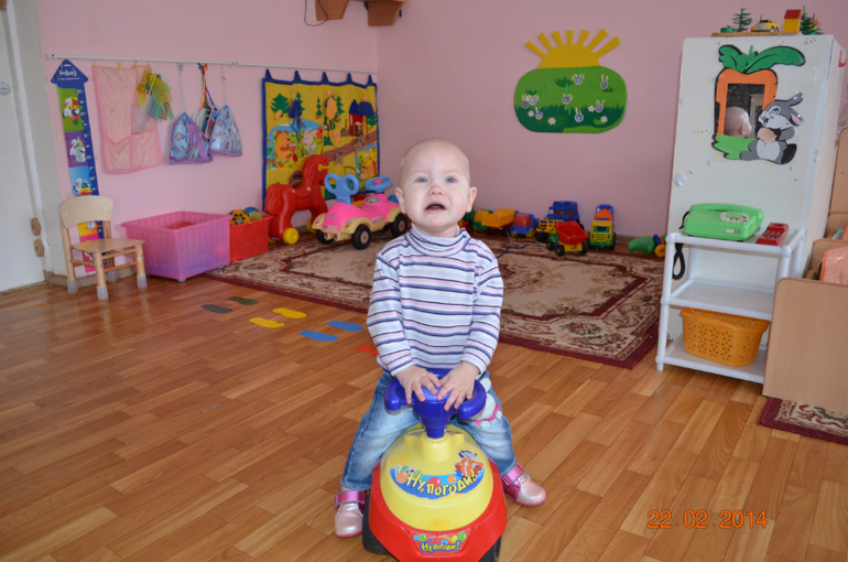 очередной поход в сад...