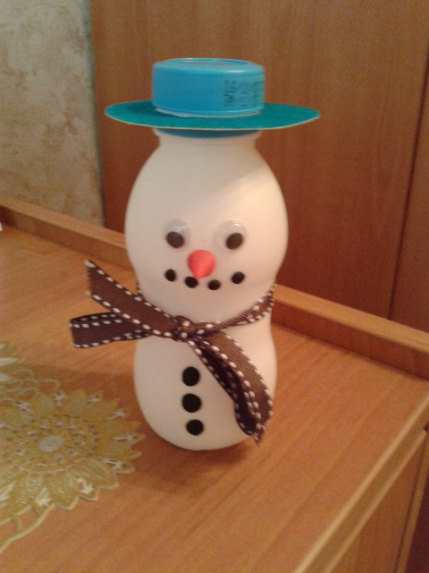 Снеговик с сюрпризом