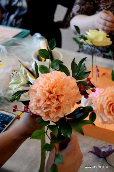 Отчёт с курсов сахарной флористики, преподаватель Жанна Рябкова!