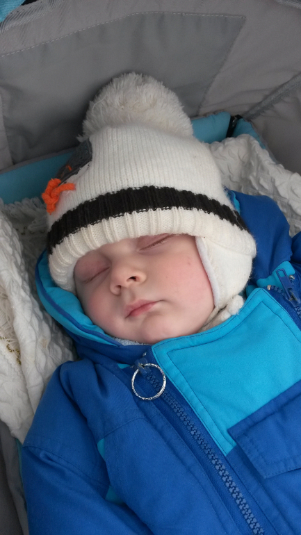 На прогулке...