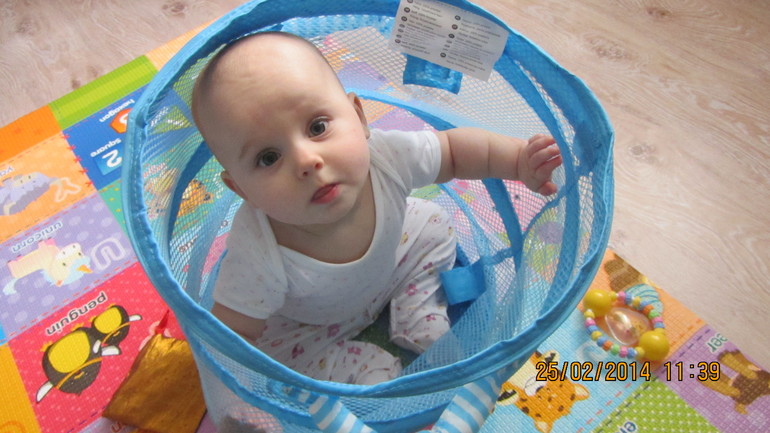 Когда ребенок поползет...