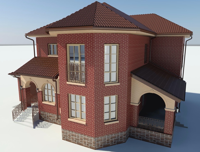 Наш Вивенди Модус - дом мечты!!! Визулизация и планировка.