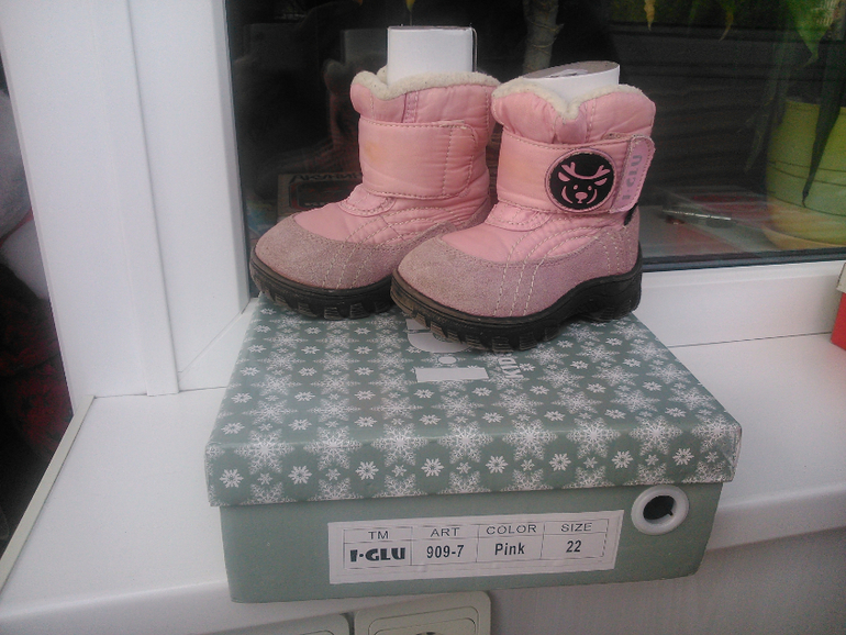 Обувь для мальчика и девочки от 6 мес до 21 р-ра))) Зимние сапоги 22 р-р. от 100 руб.