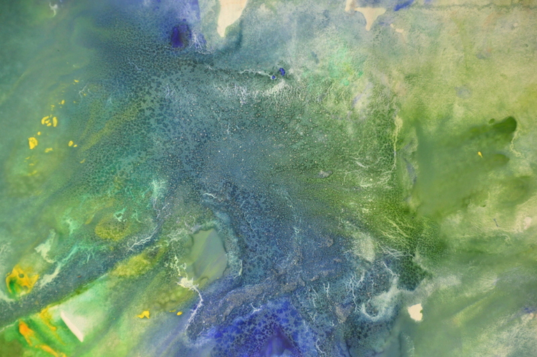 Первые пробы: ГУАШЬ (1,4 года)