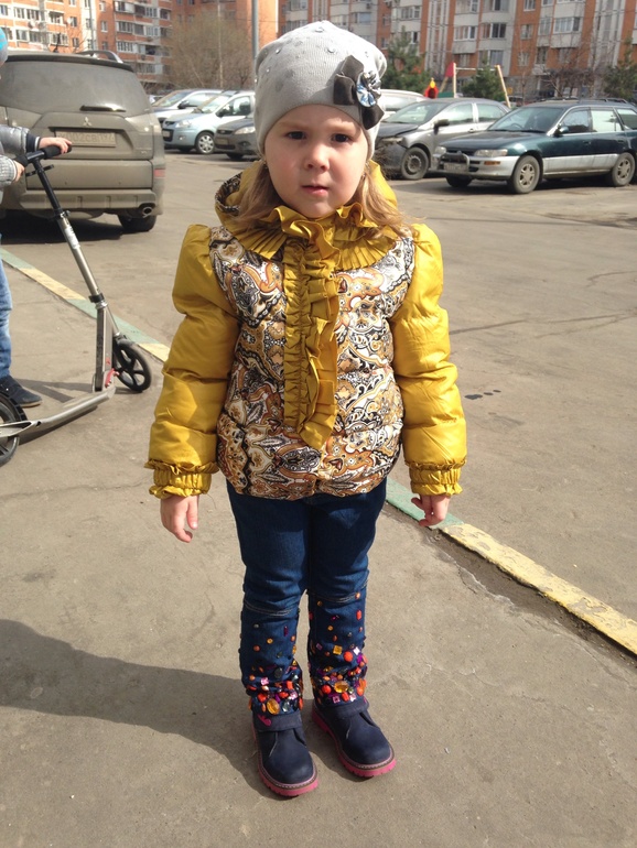 Жанна, спасибо за курточку!