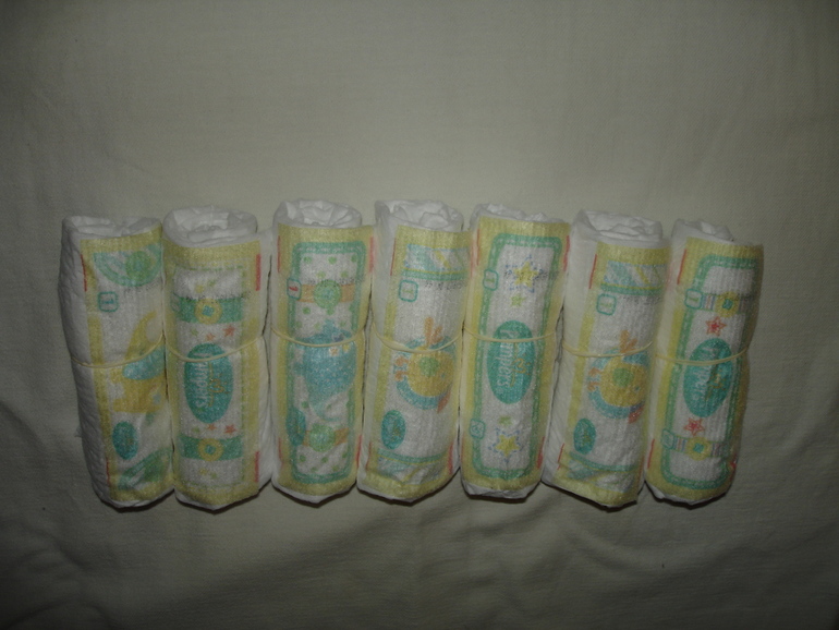 Торт из памперсов