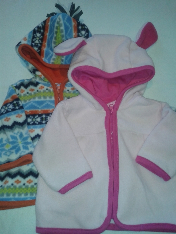 Crazy8 флисовые кофты 0-3 м