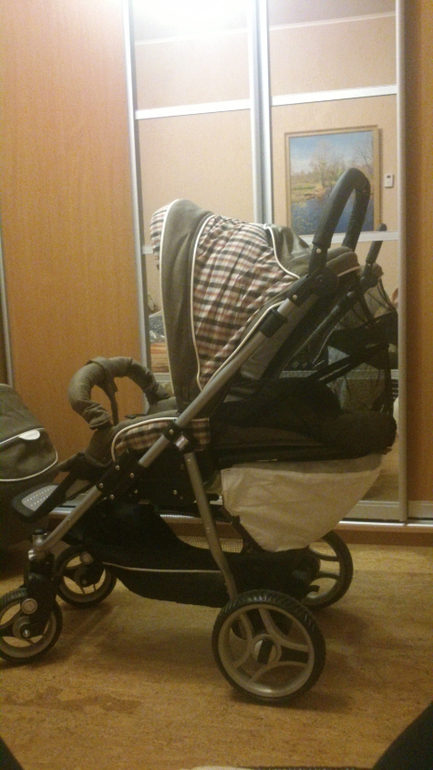 Teutonia Fun System 2 в 1 (цвет 4930). Первые впечатления, фотообзор.