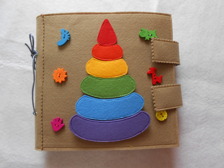 Развивающая книжка "Веселая радуга"