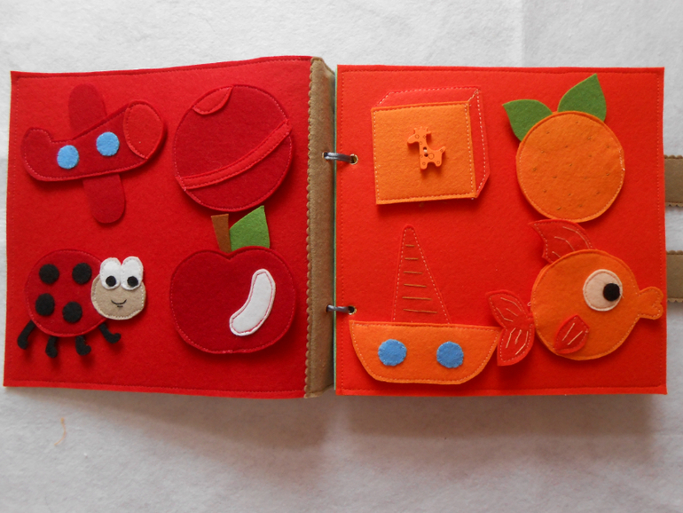 Развивающая книжка "Веселая радуга"