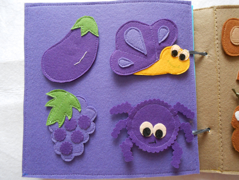 Развивающая книжка "Веселая радуга"