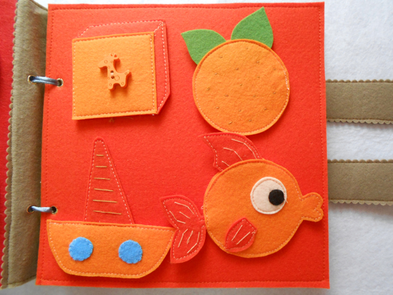 Развивающая книжка "Веселая радуга"