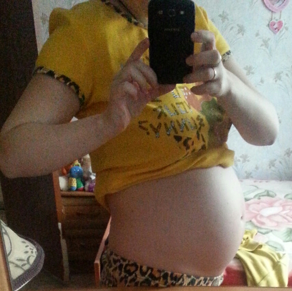 Наше первое фото...17неделик и 2 дня)))