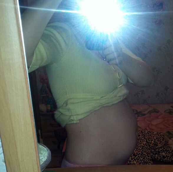 Наше первое фото...17неделик и 2 дня)))