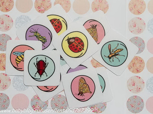 ЖУ-ЖУ Мемори для самых маленьких+раздача материала!