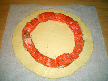 ПИРОГ С ФОРЕЛЬЮ