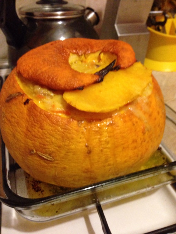 Чудо-тыква с начинко