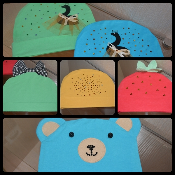 Трикотажные шапочки для ваших малышей !!!!!