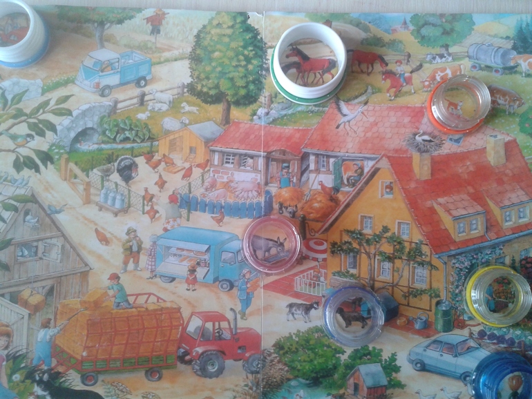 Рассматривалки с сюрпризом