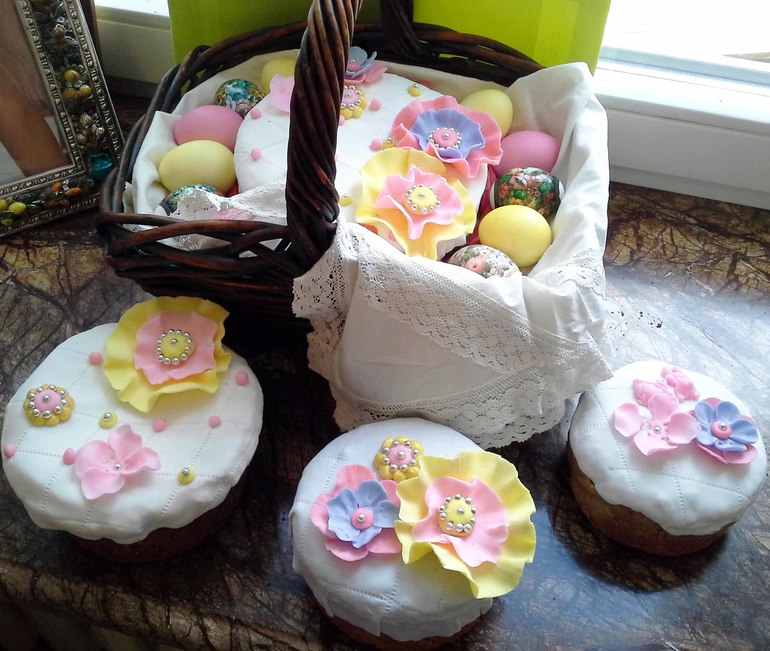 Куличи для родных и близких