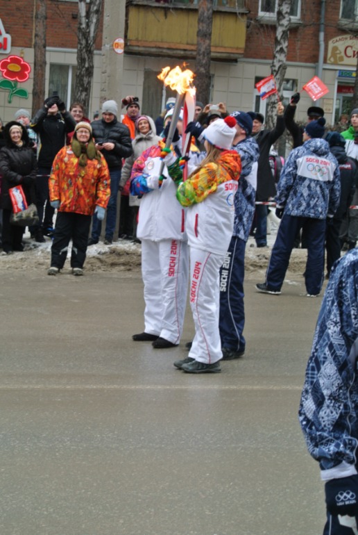 Эстафета олимпийского огня