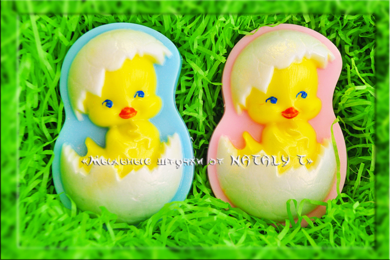 Мыльные подарки на Пасху.