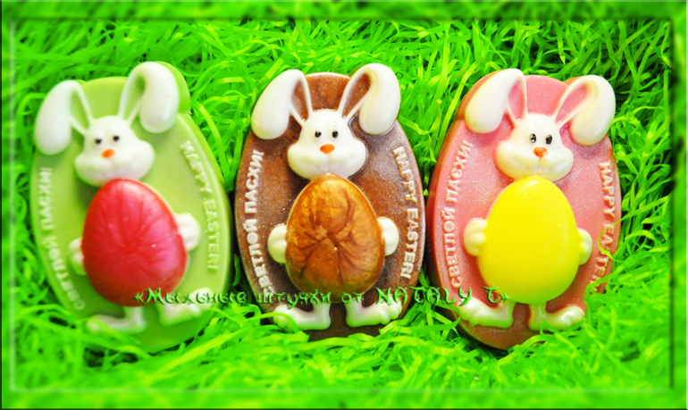 Мыльные подарки на Пасху.