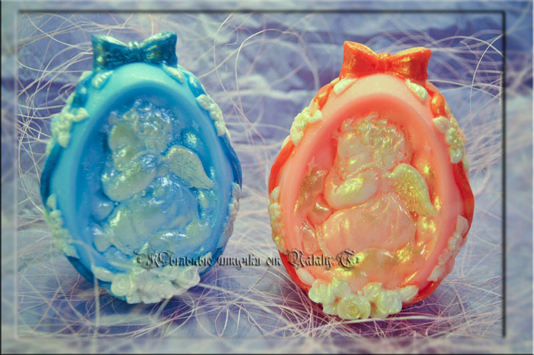 Мыльные подарки на Пасху.