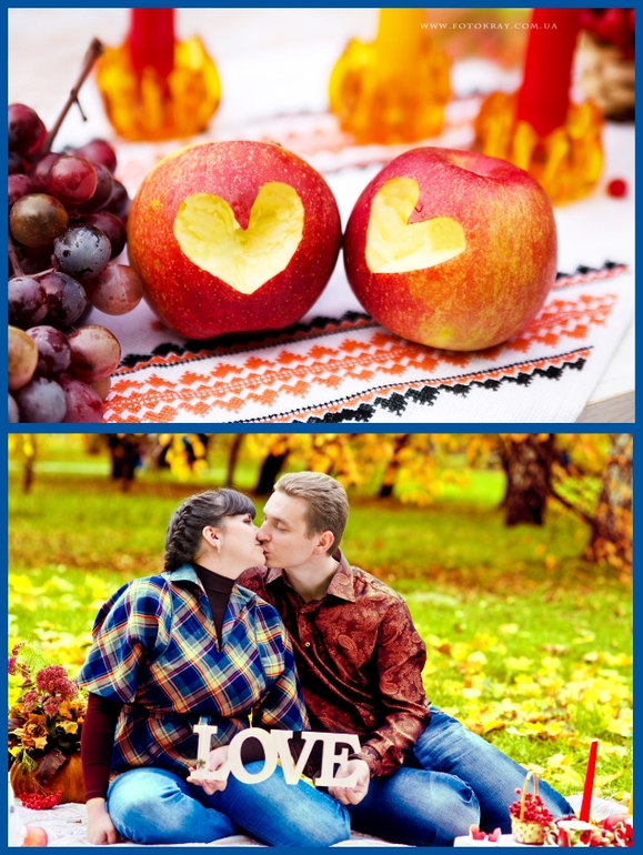 Декор для осенней фотосессии   Love Story....
