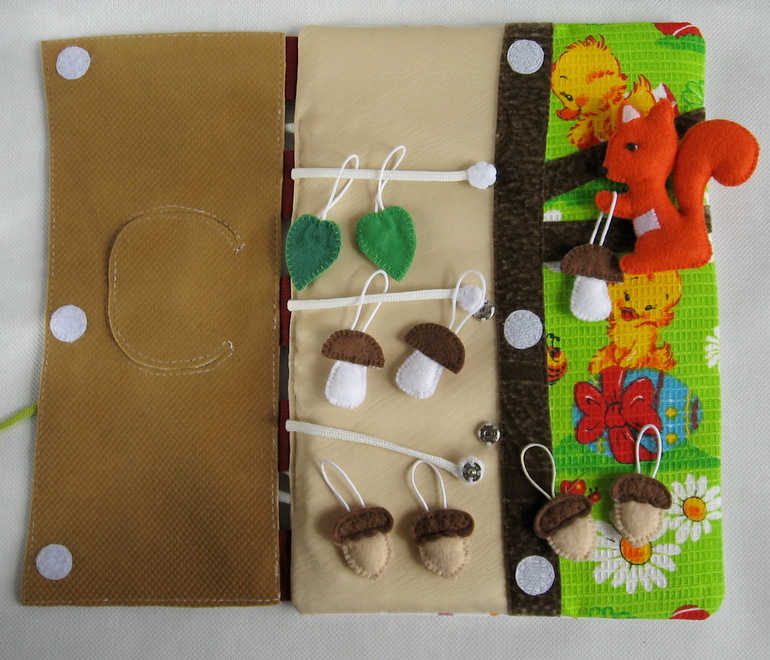 Развивающая книжечка.