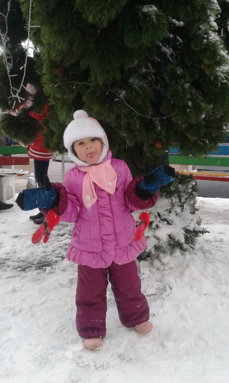 Начало нашей зимы : )