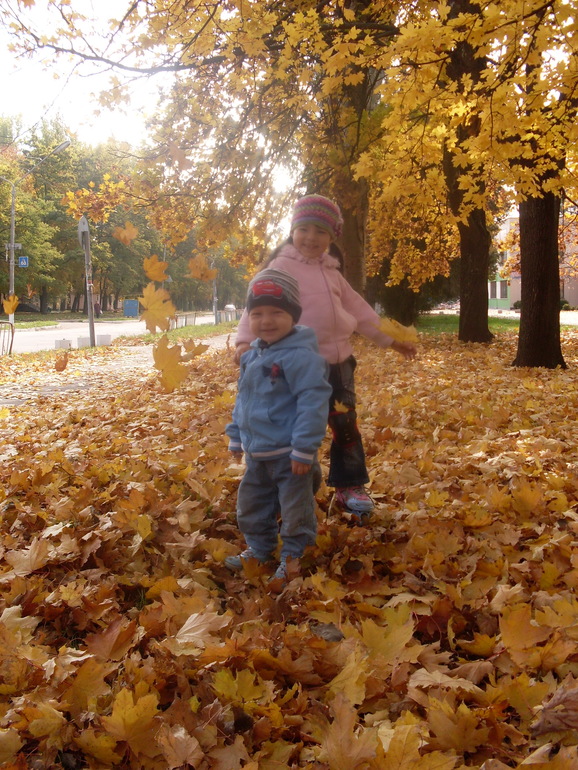 успели захватить солнечный денёк:)