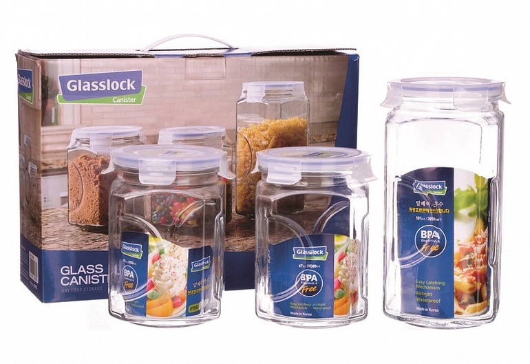 G*LASSL*OCK пищевые контейнеры
