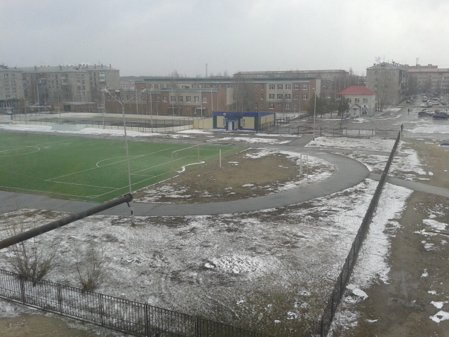 Вчера первая весенняя гроза...