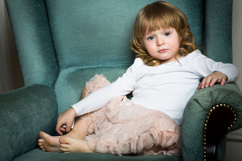 Очаровательная Василиса - будущая модель