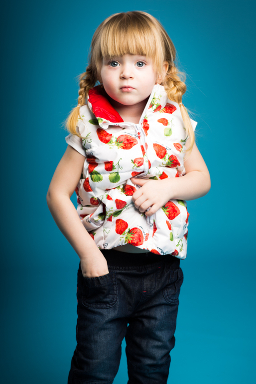 Очаровательная Василиса - будущая модель