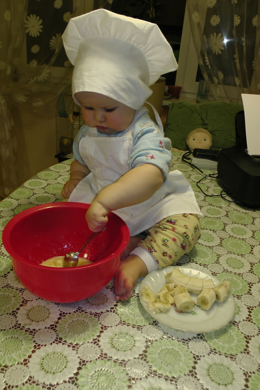 ФМ Готовим вместе с детьми - Банановые оладьи.