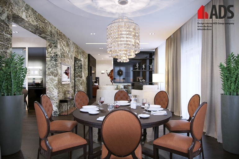 Дизайн интерьера загородных домов