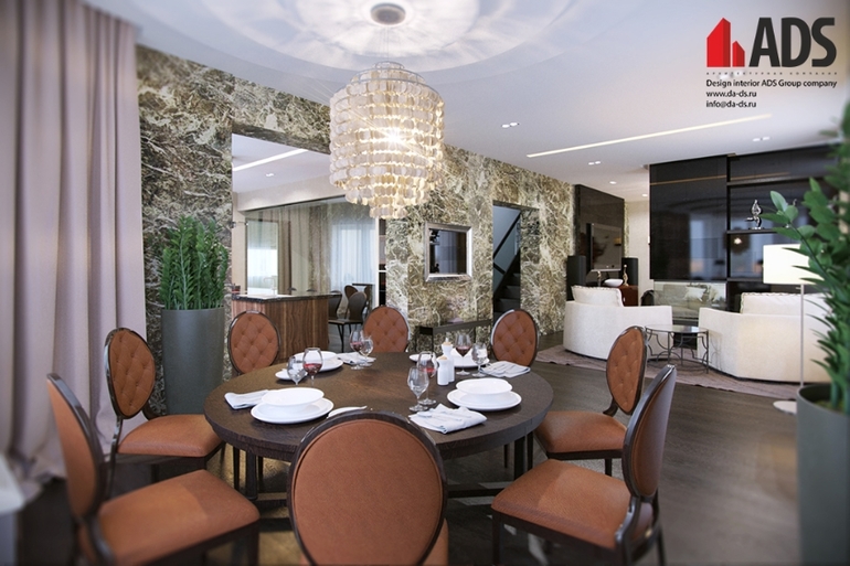 Дизайн интерьера загородных домов