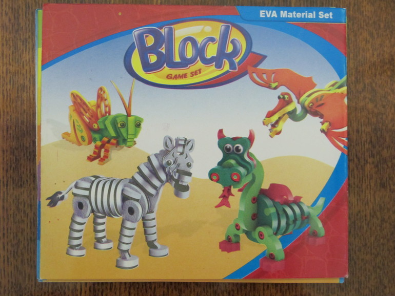 3D-пазл или мягкий конструктор из EVA материала.