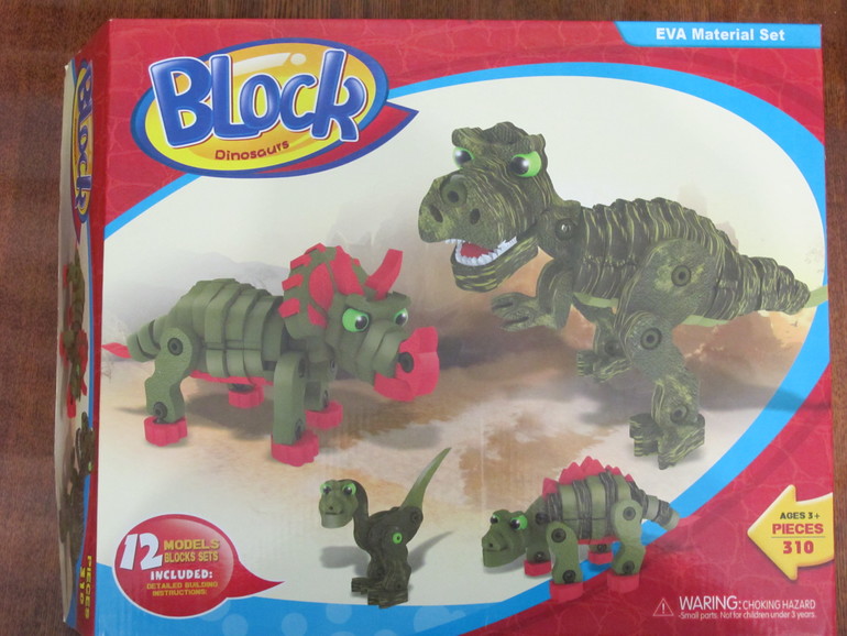 3D-пазл или мягкий конструктор из EVA материала.