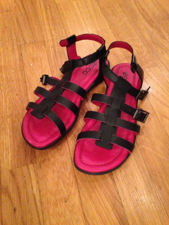 Босоножки Ecco б/у 2 раза 1200 р